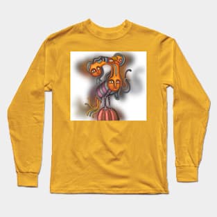 Art figuratif contemporain Long Sleeve T-Shirt